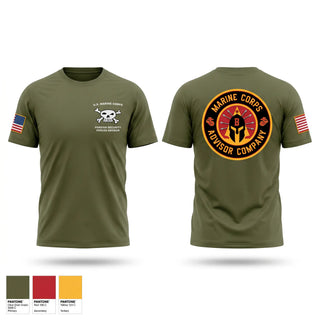 Old School Cotton Feel Shirt, MCAC B, Marines, Teamtime, Team time, sublimation, custom sports apparel, team uniforms, spirit wear, spiritwear, sports uniforms, custom shirts, team store, custom team store, fundraiser sports, apparel fundraiser