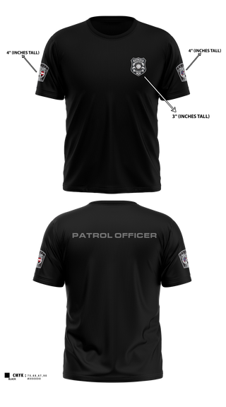 Old School Cotton Feel Shirt, A.C.E., Police, Teamtime, Team time, sublimation, custom sports apparel, team uniforms, spirit wear, spiritwear, sports uniforms, custom shirts, team store, custom team store, fundraiser sports, apparel fundraiser