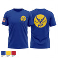 Samuel Clemens Tx-82 AFJROTC 43532927 Old School Cotton Feel Shirt - 1