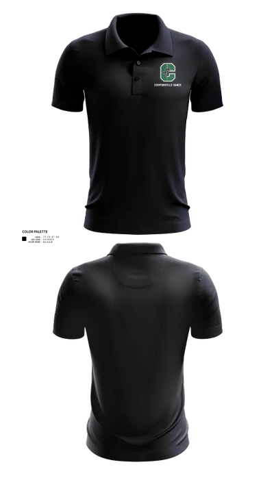 Coopersville Dance Team 93939428 Short Sleeve Performance Polo - 21