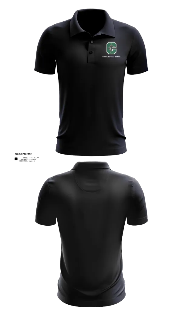 Short Sleeve Performance Polo, Coopersville Dance Team, Spirit Store, Teamtime, Team time, sublimation, custom sports apparel, team uniforms, spirit wear, spiritwear, sports uniforms, custom shirts, team store, custom team store, fundraiser sports, apparel fundraiser