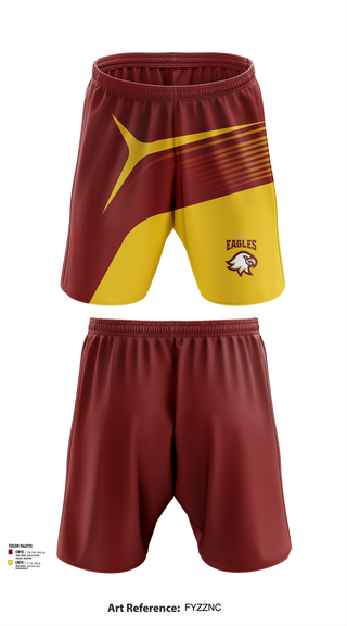Athletic Shorts With Pockets, Sharon Eagles Cross Country, Cross Country, Teamtime, Team time, sublimation, custom sports apparel, team uniforms, spirit wear, spiritwear, sports uniforms, custom shirts, team store, custom team store, fundraiser sports, apparel fundraiser