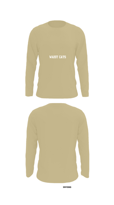 Waist Cats 7546636 Long Sleeve Performance Shirt 88