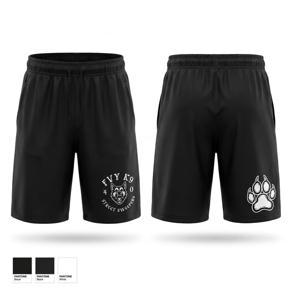 Athletic Shorts With Pockets, Fountain Valley Police Department K9 Unit, Police, Teamtime, Team time, sublimation, custom sports apparel, team uniforms, spirit wear, spiritwear, sports uniforms, custom shirts, team store, custom team store, fundraiser sports, apparel fundraiser
