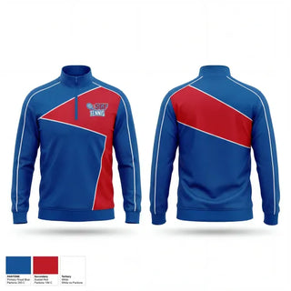 Quarter Zip Jacket, South Glens Falls Senior High School Tennis, Tennis, Teamtime, Team time, sublimation, custom sports apparel, team uniforms, spirit wear, spiritwear, sports uniforms, custom shirts, team store, custom team store, fundraiser sports, apparel fundraiser