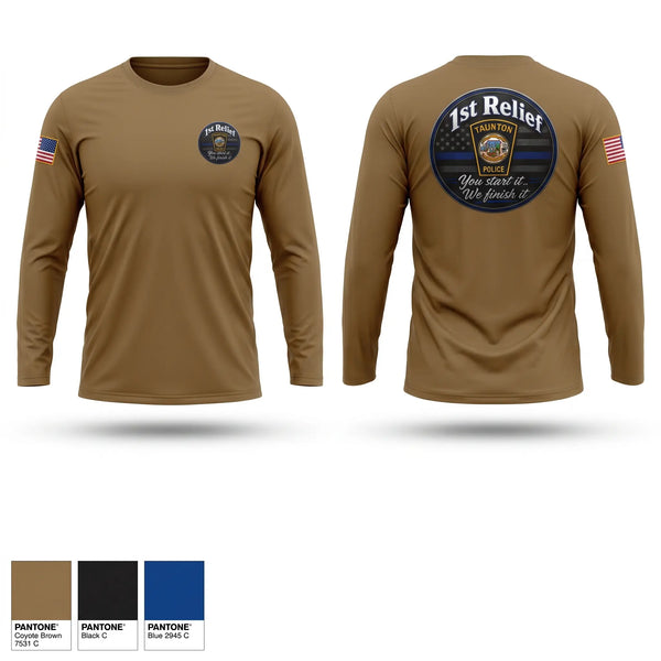 Long Sleeve Performance Shirt, 1st Relief, Police, Teamtime, Team time, sublimation, custom sports apparel, team uniforms, spirit wear, spiritwear, sports uniforms, custom shirts, team store, custom team store, fundraiser sports, apparel fundraiser
