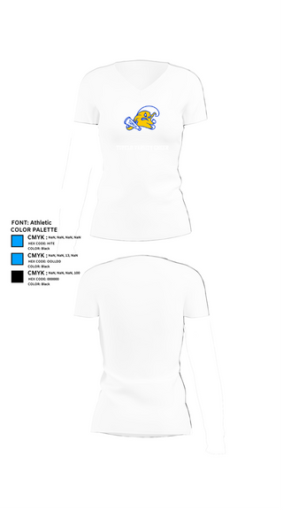 Womens Short Sleeve Vneck Shirt, Tupelo Varsity Cheer, Cheer, Teamtime, Team time, sublimation, custom sports apparel, team uniforms, spirit wear, spiritwear, sports uniforms, custom shirts, team store, custom team store, fundraiser sports, apparel fundraiser