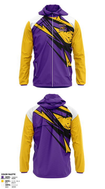 Johnson Abernathy Graetz High School Wrestling 80783925 Windbreaker - 1
