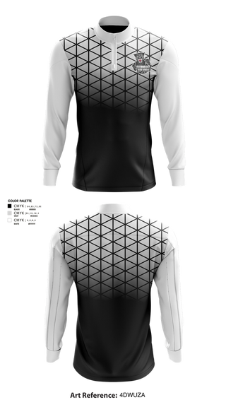 Quarter Zip Jacket, Technology Panthers, Women's Basketball, Teamtime, Team time, sublimation, custom sports apparel, team uniforms, spirit wear, spiritwear, sports uniforms, custom shirts, team store, custom team store, fundraiser sports, apparel fundraiser