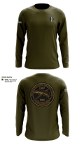 1st Marine Division G-2 Targeting  Long Sleeve Performance Shirt - 1