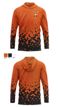 Bridgeport Barnums 70079801 Long Sleeve Performance Shirt with hood - 1
