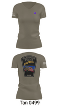GLASSPORT POLICE 94655833 Women's Short Sleeve V-neck Shirt - 6