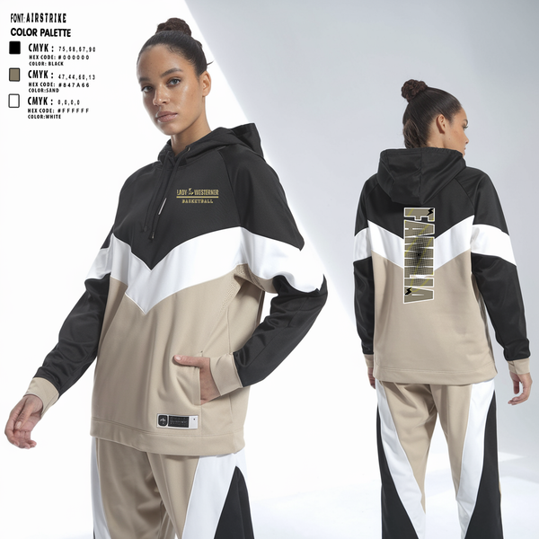 Hoodie, Lubbock High Lady Westerners, Women's Basketball, Teamtime, Team time, sublimation, custom sports apparel, team uniforms, spirit wear, spiritwear, sports uniforms, custom shirts, team store, custom team store, fundraiser sports, apparel fundraiser