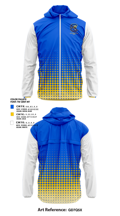 Chesterfield High Cheer 74299709 Windbreaker - 2