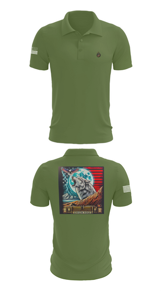 Short Sleeve Performance Polo, 1st Combat Readiness Regiment, , Teamtime, Team time, sublimation, custom sports apparel, team uniforms, spirit wear, spiritwear, sports uniforms, custom shirts, team store, custom team store, fundraiser sports, apparel fundraiser