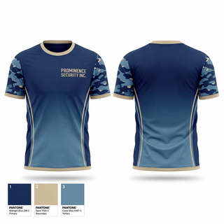 Short Sleeve Performance Shirt, Prominence Security Inc, , Teamtime, Team time, sublimation, custom sports apparel, team uniforms, spirit wear, spiritwear, sports uniforms, custom shirts, team store, custom team store, fundraiser sports, apparel fundraiser