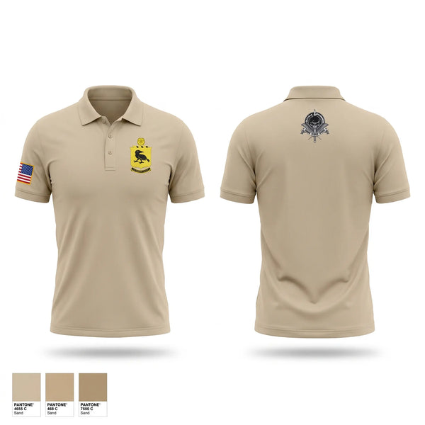Short Sleeve Performance Polo, Third battalion eighth regiment, Army, Teamtime, Team time, sublimation, custom sports apparel, team uniforms, spirit wear, spiritwear, sports uniforms, custom shirts, team store, custom team store, fundraiser sports, apparel fundraiser