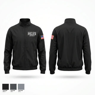 Windbreaker, Veterans Affairs Police - Long Beach, Police, Teamtime, Team time, sublimation, custom sports apparel, team uniforms, spirit wear, spiritwear, sports uniforms, custom shirts, team store, custom team store, fundraiser sports, apparel fundraiser