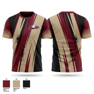 Soft Poly Tee Cotton Like Feel, Marín Eagles, Women's Basketball, Teamtime, Team time, sublimation, custom sports apparel, team uniforms, spirit wear, spiritwear, sports uniforms, custom shirts, team store, custom team store, fundraiser sports, apparel fundraiser