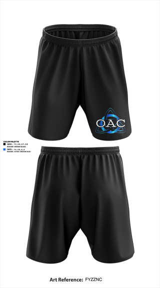 Athletic Shorts With Pockets, OA Cheerleading, Cheer, Teamtime, Team time, sublimation, custom sports apparel, team uniforms, spirit wear, spiritwear, sports uniforms, custom shirts, team store, custom team store, fundraiser sports, apparel fundraiser