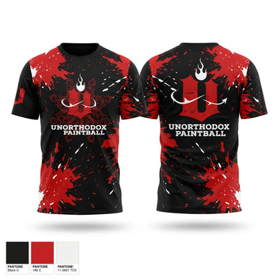 UNORTHODOX PAINTBALL Short Sleeve Performance Shirt - 1
