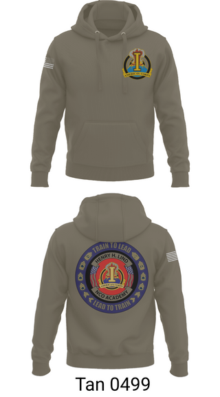 Hoodie, Henry H. Lind NCO Academy, Army, Teamtime, Team time, sublimation, custom sports apparel, team uniforms, spirit wear, spiritwear, sports uniforms, custom shirts, team store, custom team store, fundraiser sports, apparel fundraiser