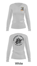 Benwood Fire Dept Dive 58478302 Women's Long Sleeve V-neck Shirt - 11