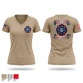Lost Gap Fire & Rescue Women's Short Sleeve V-neck Shirt - 1