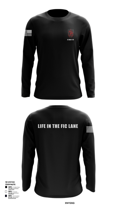 III MEF G-9 26975177 Long Sleeve Performance Shirt 103