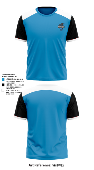 Short Sleeve Performance Shirt, Cramerton Panthers Football and Cheer, , Teamtime, Team time, sublimation, custom sports apparel, team uniforms, spirit wear, spiritwear, sports uniforms, custom shirts, team store, custom team store, fundraiser sports, apparel fundraiser