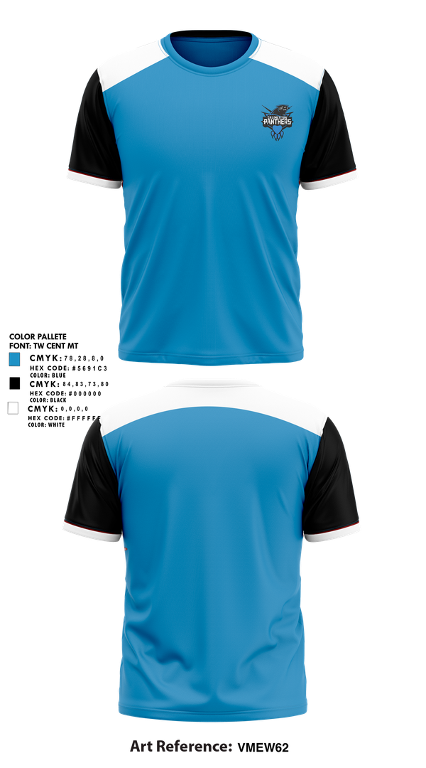 Short Sleeve Performance Shirt, Cramerton Panthers Football and Cheer, , Teamtime, Team time, sublimation, custom sports apparel, team uniforms, spirit wear, spiritwear, sports uniforms, custom shirts, team store, custom team store, fundraiser sports, apparel fundraiser