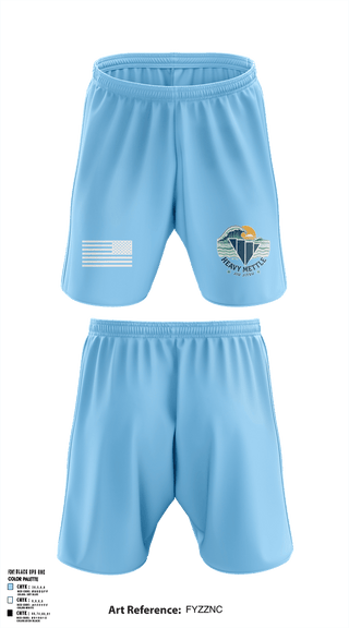 Athletic Shorts With Pockets, Heavy Mettle Jiu Jitsu, , Teamtime, Team time, sublimation, custom sports apparel, team uniforms, spirit wear, spiritwear, sports uniforms, custom shirts, team store, custom team store, fundraiser sports, apparel fundraiser