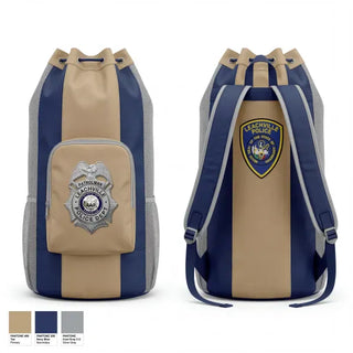 Gear Bag, Leachville Police Department, Police, Teamtime, Team time, sublimation, custom sports apparel, team uniforms, spirit wear, spiritwear, sports uniforms, custom shirts, team store, custom team store, fundraiser sports, apparel fundraiser