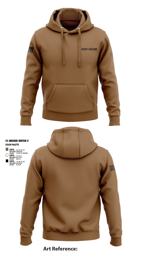 Hoodie, Death dealers, , Teamtime, Team time, sublimation, custom sports apparel, team uniforms, spirit wear, spiritwear, sports uniforms, custom shirts, team store, custom team store, fundraiser sports, apparel fundraiser