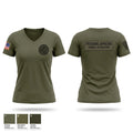 Federal bureau of prions Women's Short Sleeve V-neck Shirt - 1