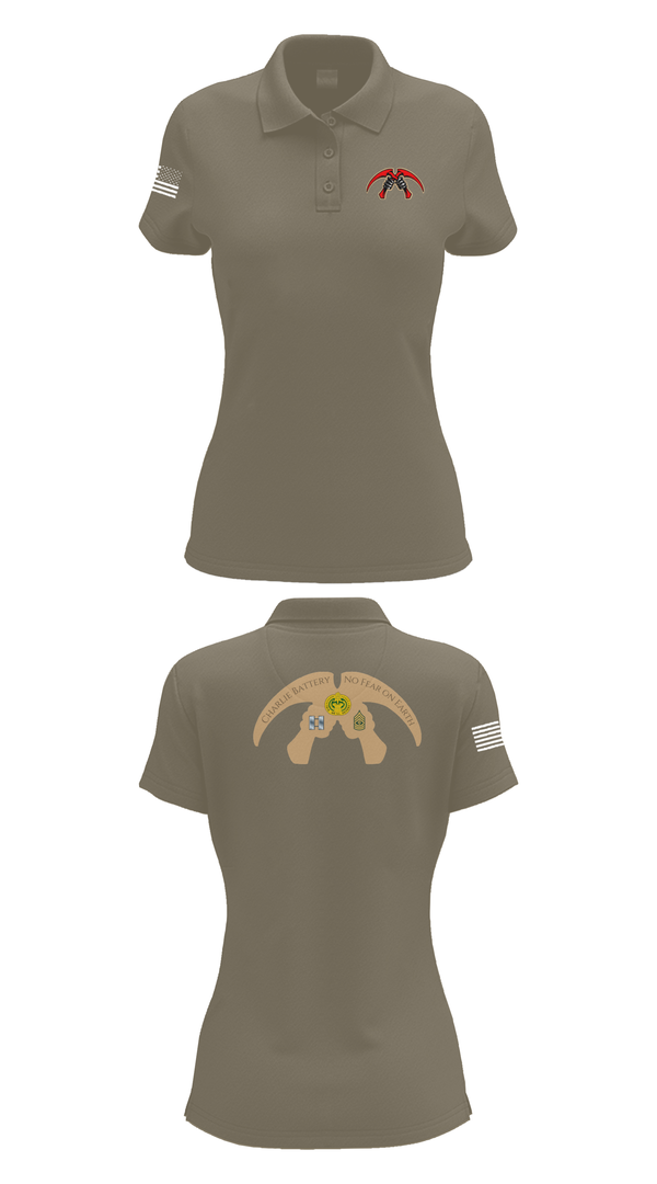 Womens Short Sleeve Performance Polo, Cronos, Army, Teamtime, Team time, sublimation, custom sports apparel, team uniforms, spirit wear, spiritwear, sports uniforms, custom shirts, team store, custom team store, fundraiser sports, apparel fundraiser