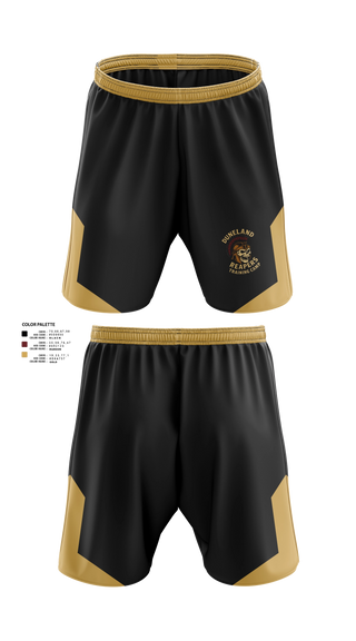 Athletic Shorts With Pockets, Duneland Reapers, , Teamtime, Team time, sublimation, custom sports apparel, team uniforms, spirit wear, spiritwear, sports uniforms, custom shirts, team store, custom team store, fundraiser sports, apparel fundraiser