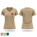 North Carolina Forest Service 24415781 Women's Short Sleeve V-neck Shirt - 1