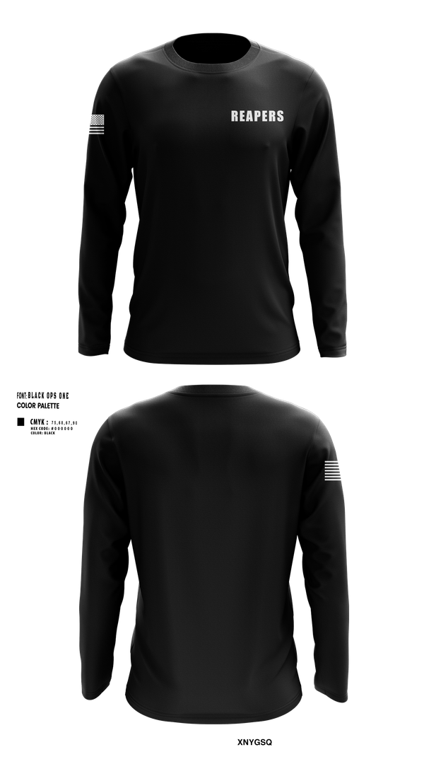 Long Sleeve Performance Shirt, Reapers, , Teamtime, Team time, sublimation, custom sports apparel, team uniforms, spirit wear, spiritwear, sports uniforms, custom shirts, team store, custom team store, fundraiser sports, apparel fundraiser