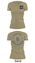 Wayne County Sheriff’s Department 8145507 Women's Short Sleeve V-neck Shirt - 84