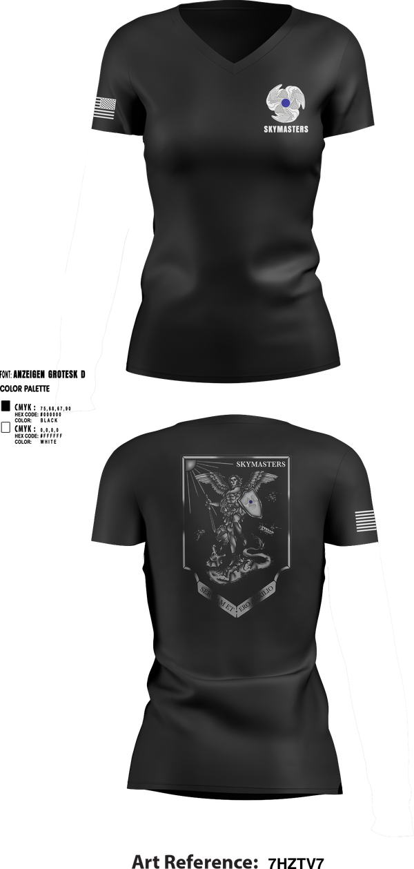 Womens Short Sleeve Vneck Shirt, 1-222 Aviaition Regiment, Army, Teamtime, Team time, sublimation, custom sports apparel, team uniforms, spirit wear, spiritwear, sports uniforms, custom shirts, team store, custom team store, fundraiser sports, apparel fundraiser