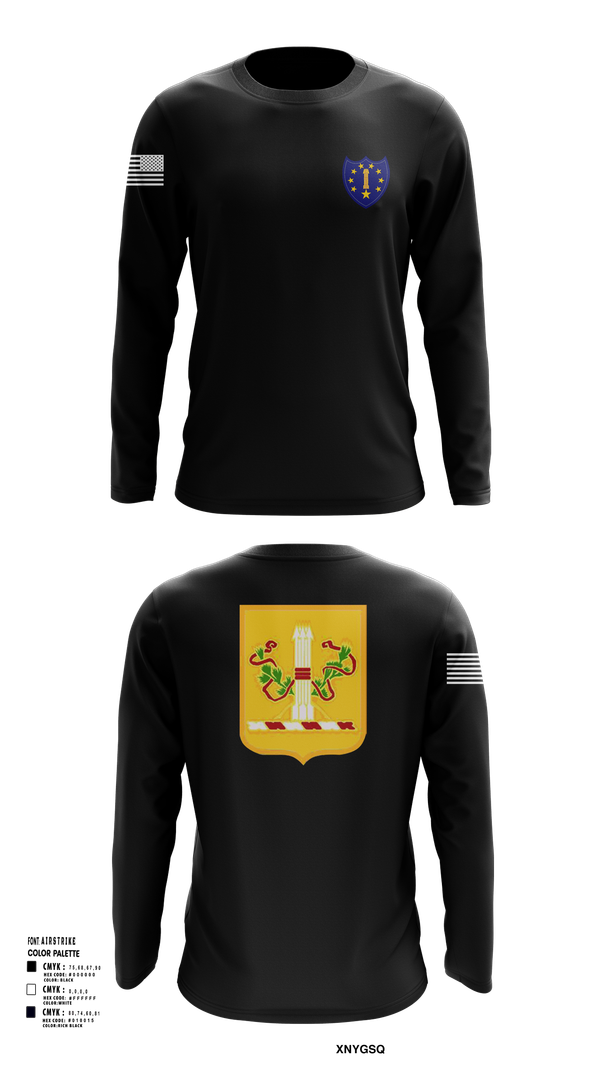 Long Sleeve Performance Shirt, 54th Troop Command, , Teamtime, Team time, sublimation, custom sports apparel, team uniforms, spirit wear, spiritwear, sports uniforms, custom shirts, team store, custom team store, fundraiser sports, apparel fundraiser