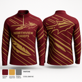 Northview Chiefs 65697083 Quarter Zip Jacket - 1