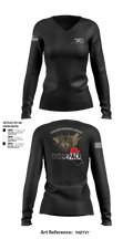229th mp co Women's Long Sleeve V-neck Shirt - 102