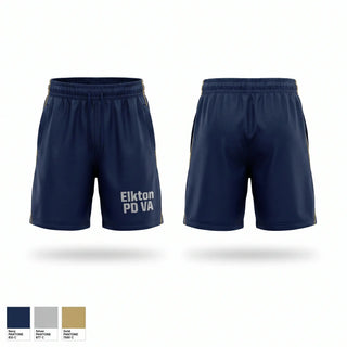 Athletic Shorts With Pockets, Elkton PD VA, Police, Teamtime, Team time, sublimation, custom sports apparel, team uniforms, spirit wear, spiritwear, sports uniforms, custom shirts, team store, custom team store, fundraiser sports, apparel fundraiser