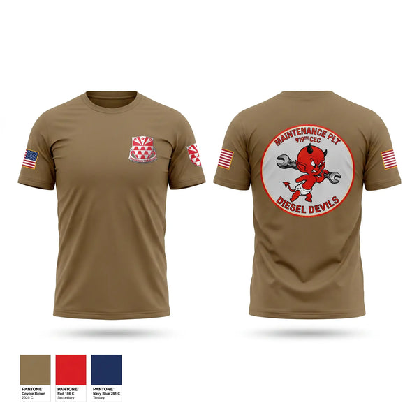 Old School Cotton Feel Shirt, 919TH CEC, Army, Teamtime, Team time, sublimation, custom sports apparel, team uniforms, spirit wear, spiritwear, sports uniforms, custom shirts, team store, custom team store, fundraiser sports, apparel fundraiser