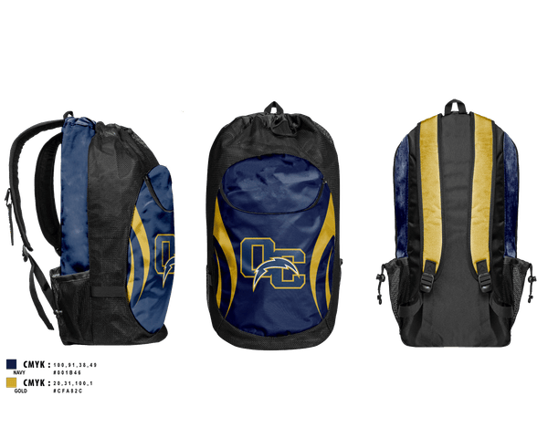 Gear Bag, Oakmont chargers, , Teamtime, Team time, sublimation, custom sports apparel, team uniforms, spirit wear, spiritwear, sports uniforms, custom shirts, team store, custom team store, fundraiser sports, apparel fundraiser