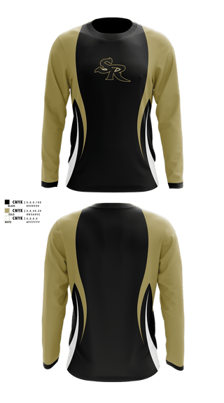 Long Sleeve Performance Shirt, Staunton River Golden Eagles, Cheer, Teamtime, Team time, sublimation, custom sports apparel, team uniforms, spirit wear, spiritwear, sports uniforms, custom shirts, team store, custom team store, fundraiser sports, apparel fundraiser