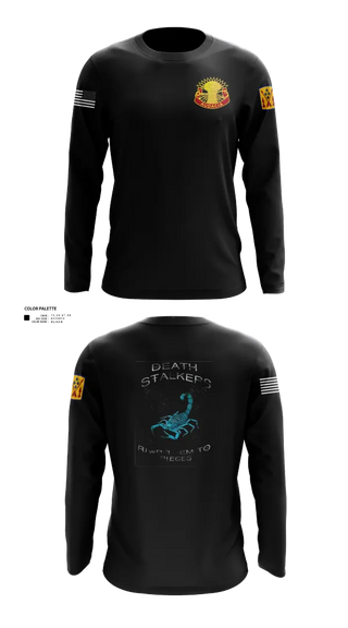 Long Sleeve Performance Shirt, 5-4 ADA A BTRY 3rd PLT, , Teamtime, Team time, sublimation, custom sports apparel, team uniforms, spirit wear, spiritwear, sports uniforms, custom shirts, team store, custom team store, fundraiser sports, apparel fundraiser