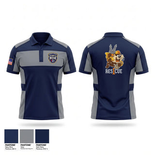 Short Sleeve Performance Polo, University Hospital EMS Rescue, EMS/EMT, Teamtime, Team time, sublimation, custom sports apparel, team uniforms, spirit wear, spiritwear, sports uniforms, custom shirts, team store, custom team store, fundraiser sports, apparel fundraiser